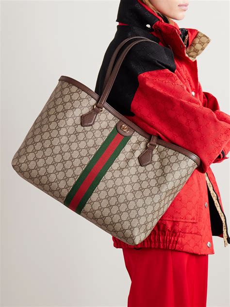 Gucci canvas tote free